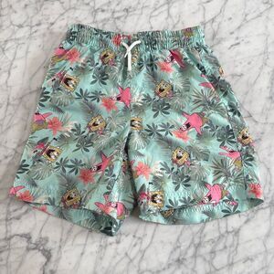 Sponge Bob SquarePants Swim shorts trunks youth teen boys large 10/12